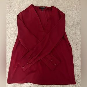 Magenta Banana Republic blouse size S
